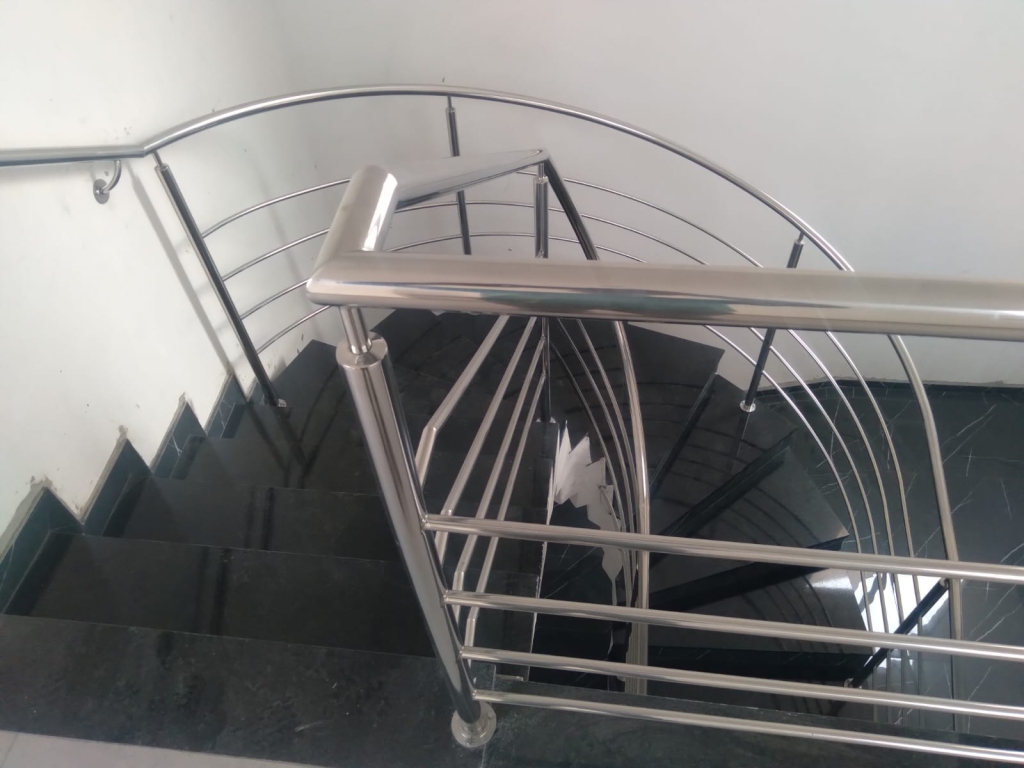 Corrimão de inox
