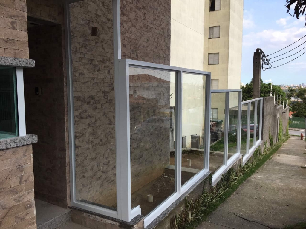 Guarda corpo de vidro